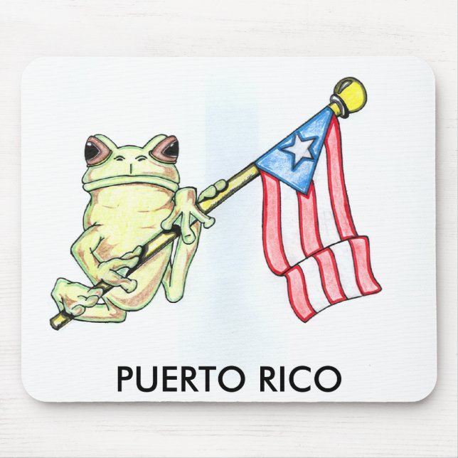 ALFOMBRILLA DE RATÓN ORGULLO DE PUERTO RICO (Frente)