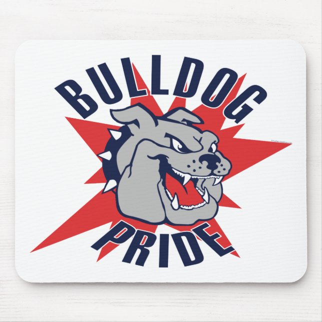 Alfombrilla De Ratón Orgullo del bulldog (Frente)