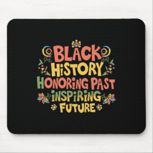 Alfombrilla De Ratón Orgullo del mes de la historia negra