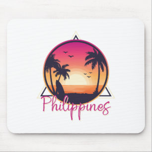 Alfombrilla De Ratón Orgullo Filipino Regalo de Surf de Playa Filipinas
