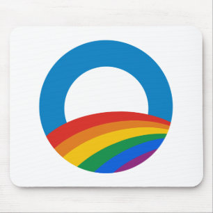 Alfombrilla De Ratón Orgullo gay Obama