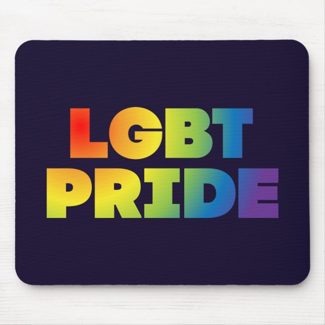 ALFOMBRILLA DE RATÓN ORGULLO LGBT (Frente)
