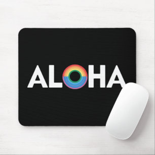 Alfombrilla De Ratón Orgullo LGBTQ Isla Arcoíris Aloha Hawái