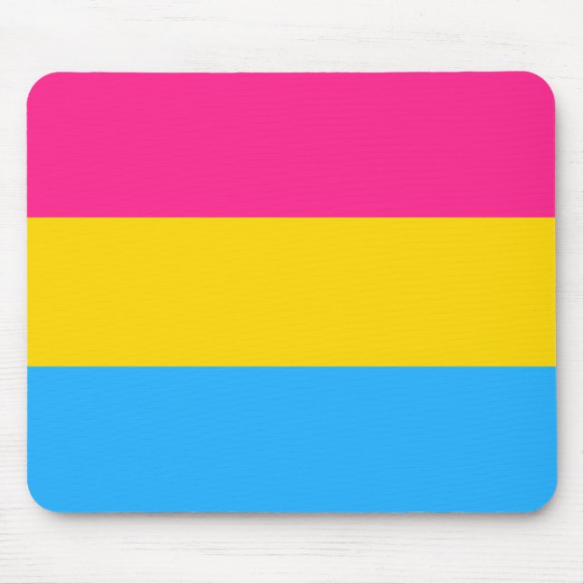 Alfombrilla De Ratón Orgullo Pansexual (Frente)