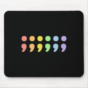 Alfombrilla De Ratón Orgullo Semicolón de Salud Mental Lgbtqia+ Lgbt Pa