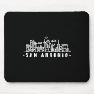 Alfombrilla De Ratón Orgullo Tx de San Antonio Texas