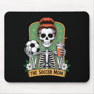 Alfombrilla De Ratón Orgullosa el Día del Skeleton de la Tarjeta Tarot,