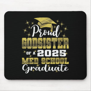 Alfombrilla De Ratón Orgullosa Hermana De Dios De La Graduada De La Fac