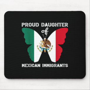Alfombrilla De Ratón Orgullosa Hija De Inmigrantes Mexicanos Latino Ant