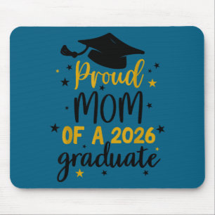 Alfombrilla De Ratón Orgullosa mamá de un graduado de la clase de 2026 
