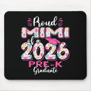 Alfombrilla De Ratón Orgullosa mimi de graduada de prekín de 2026 día d