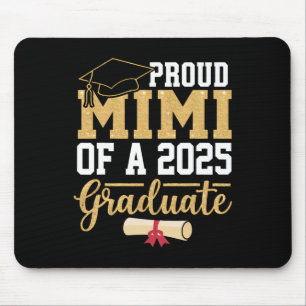 Alfombrilla De Ratón Orgullosa Mimi de un graduado de 2025 Senior Cl de