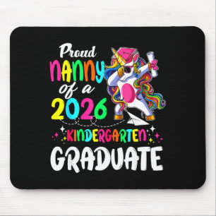 Alfombrilla De Ratón Orgullosa niñera de una graduada de pre-k de la cl