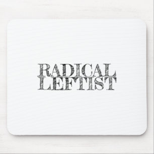 Alfombrilla De Ratón Orgullosa solidaridad política radical izquierdist