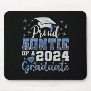 Alfombrilla De Ratón Orgullosa Tía De 2024 Graduada Impresionante Colle