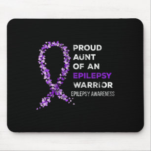 Alfombrilla De Ratón Orgullosa tía de la Epilepsia de la Epilepsia de A