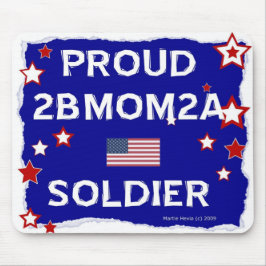 Alfombrilla De Ratón Orgulloso 2BMOM2A Soldado - Mousepad
