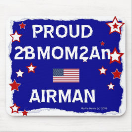 Alfombrilla De Ratón Orgulloso 2BMOM2An Airman - Mousepad