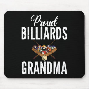 Alfombrilla De Ratón Orgulloso Billiards Grandma Pool Billiards Abuela