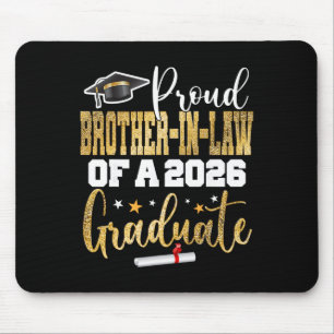 Alfombrilla De Ratón Orgulloso Cuñado De Un Graduado Cl 2026 25 Grado