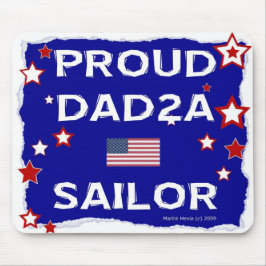 Alfombrilla De Ratón Orgulloso DAD2A Sailor - Mousepad
