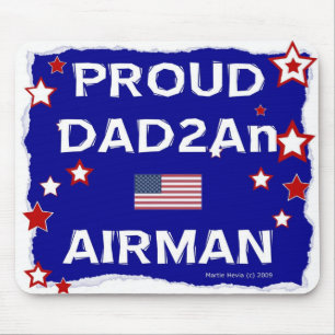 Alfombrilla De Ratón Orgulloso DAD2An Airman - Mousepad