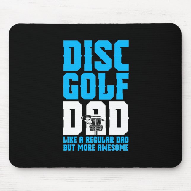 Alfombrilla De Ratón Orgulloso Disco Golf Dad (Frente)