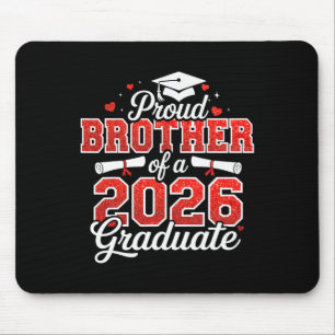 Alfombrilla De Ratón Orgulloso Hermano De Un Graduado De Cl De 2026 Sen