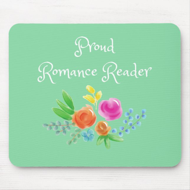 Alfombrilla De Ratón Orgulloso lector de romanance Mousepad (Frente)