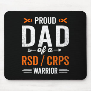 Alfombrilla De Ratón Orgulloso padre de un sobreviviente del RSD CRPS