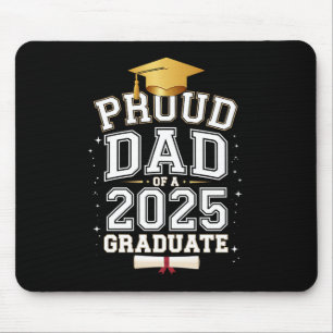 Alfombrilla De Ratón Orgulloso Papá De Un Graduado 2025 Graduación Fami