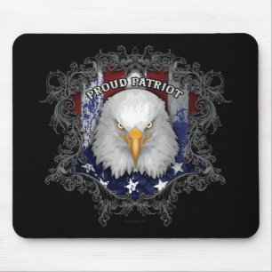 Alfombrilla De Ratón Orgulloso Patriota Estadounidense