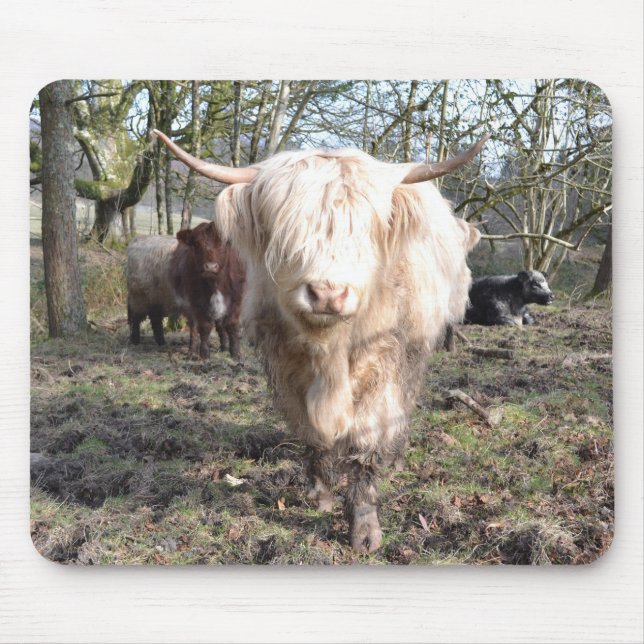 Alfombrilla De Ratón Orgulloso ser escocés (Frente)