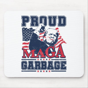 Alfombrilla De Ratón Orgulloso voto basura Trump 2024