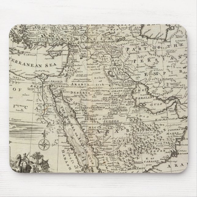 Alfombrilla De Ratón Oriente Medio (Frente)
