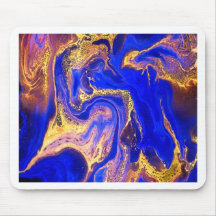 oro, azul real, mármol, natural, remolino, piedra,