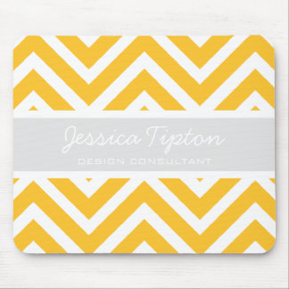 Alfombrilla De Ratón Oro Chevron Mousepad el | TBM