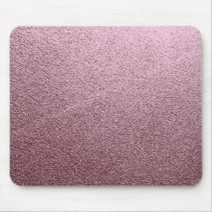Alfombrilla De Ratón Oro color de rosa metálico