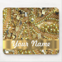 Oro elegante bling