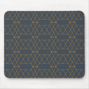 Alfombrilla De Ratón Oro, líneas simples, modernas, frescas, de moda