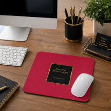 Oro negro cardinal rojo promocional profesional