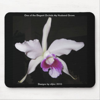 Alfombrilla De Ratón Orquídea elegante Mousepad 1