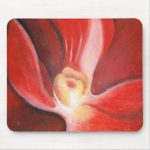 Alfombrilla De Ratón Orquídea roja