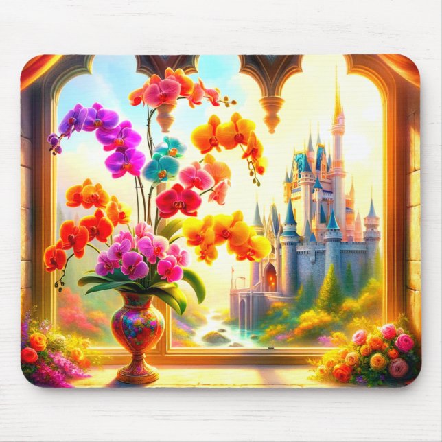 Alfombrilla De Ratón Orquídeas (Frente)