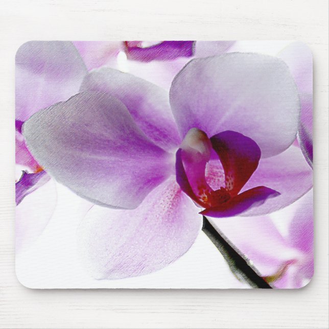 Alfombrilla De Ratón Orquídeas blancas (Frente)