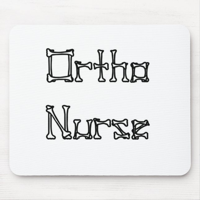Alfombrilla De Ratón Ortho Nurse (Frente)