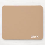 Alfombrilla De Ratón Oryx color beige marrón<br><div class="desc">Oryx color beige marrón</div>