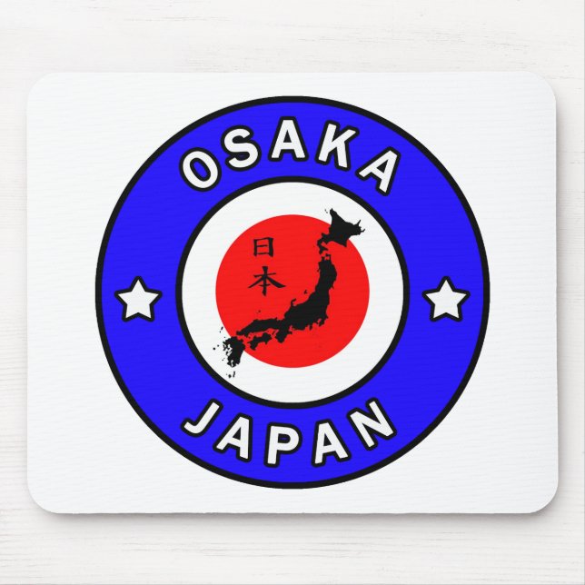 Alfombrilla De Ratón Osaka Japón (Frente)