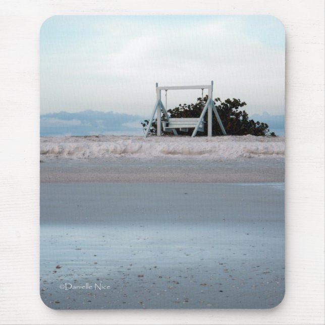 Alfombrilla De Ratón Oscilación Mousepad de la playa (Frente)
