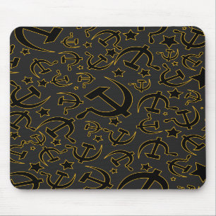 Alfombrilla De Ratón Oscuridad comunista de la estera del ratón